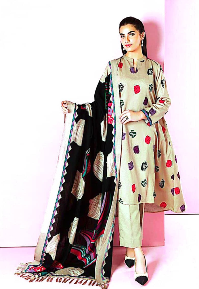 3 Piece Lawn Suit