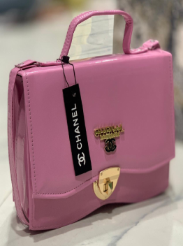 Classic PU Leather Top Handle Bag