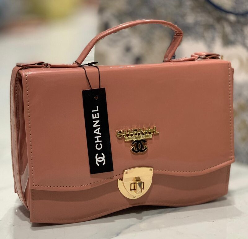 Classic PU Leather Top Handle Bag - Image 3