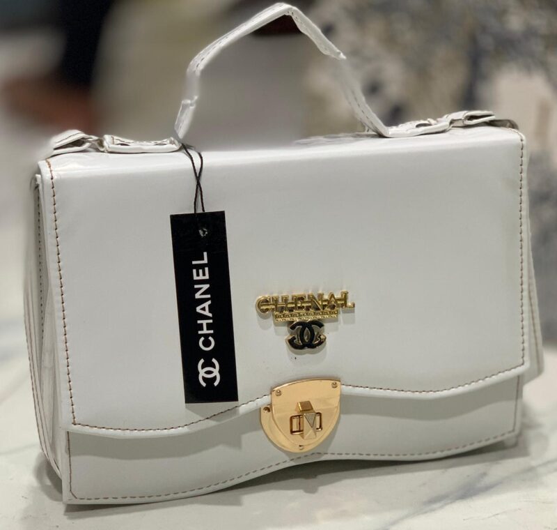 Classic PU Leather Top Handle Bag - Image 10